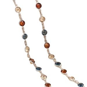 Touchstone Crystal by Swarovski Chanelle necklace in Sierra Brand new in box